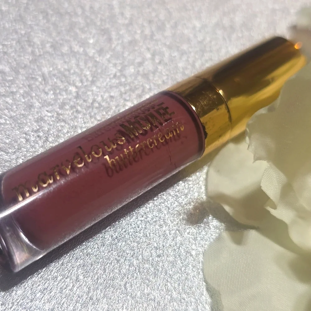 🧚‍♀️FLIRTY MAUVE BareMinerals MINI DISCONTINUED Lipgloss NWOBOX